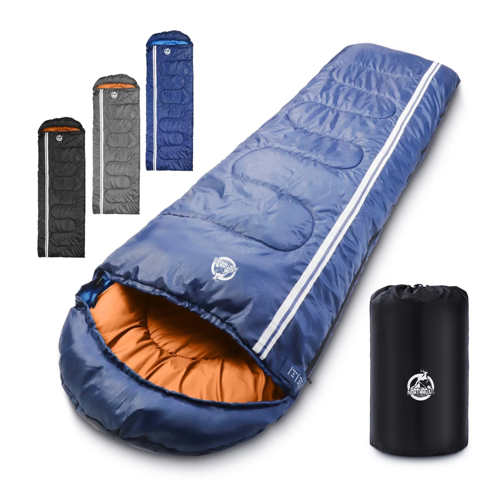 Lightweight Sleeping Bags for Adults Cold Weather, Waterproof Backpacking Cam...