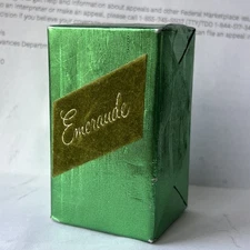 Emeraude Coty 1920’s creamy skin Perfume sealed RARE