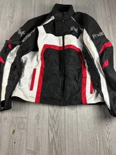 Hwk Motorcycle Jacket Mens Size XXL Padded full zip