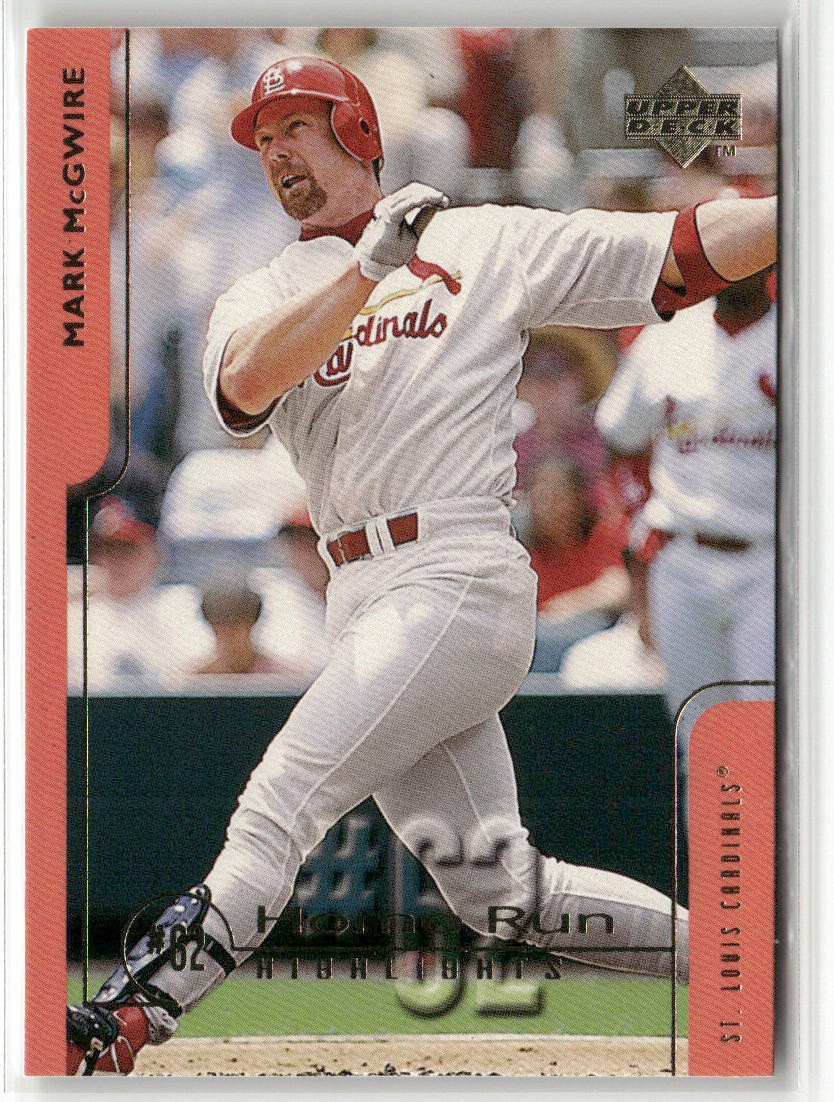 1999 UPPER DECK CHALLENGERS FOR 70 #62 MARK MCGWIRE ST. LOUIS CARDINALS