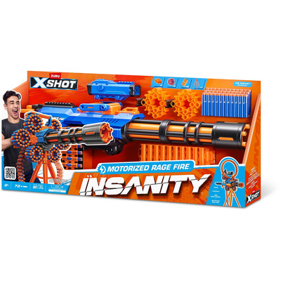 Zuru 36605 XSHOT Insanity Motorized Rage Fire
