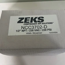 ZEKS NCC3702-D 1/2” NPT DRAIN w/Strainer.  Brand new OEM