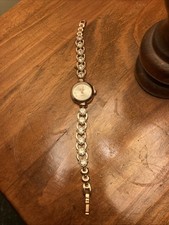 Womens Girls Slim Diamond Bracelet Watch Simple Round Quartz Analog Dress Watch