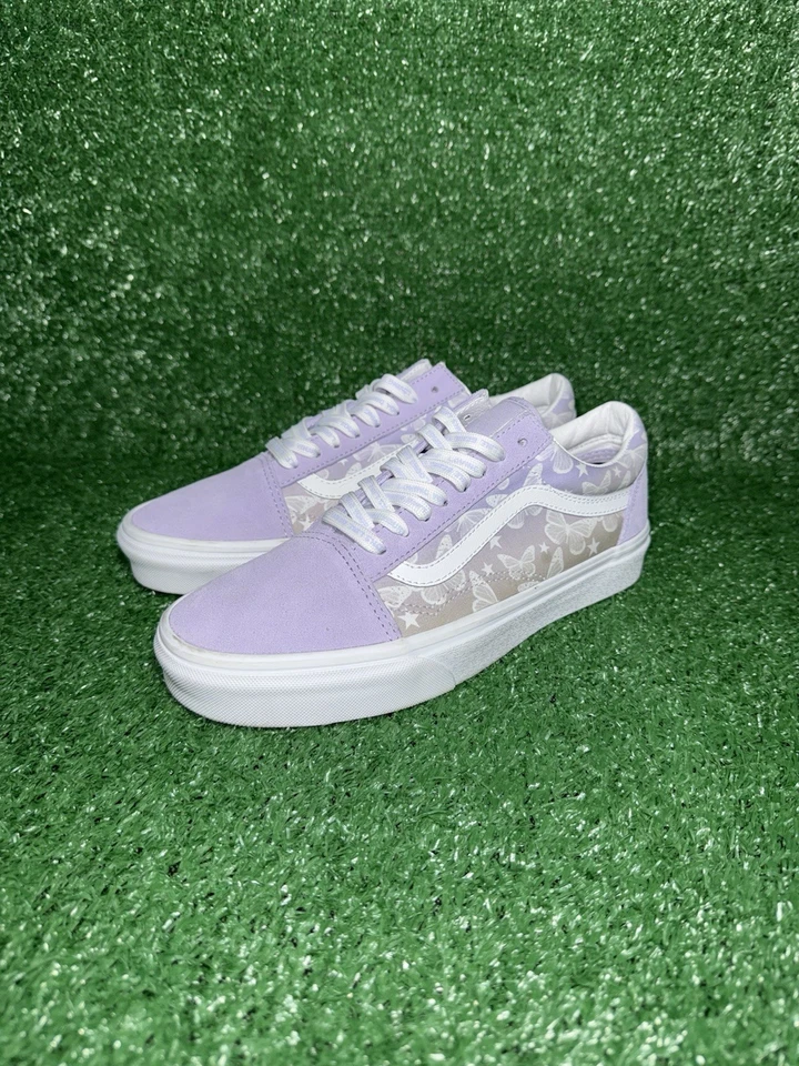 Tênis de Skate Vans Old Skool Low Monarch Butterfly Feminino Tamanho 9.5 - Imagem 3 de 4