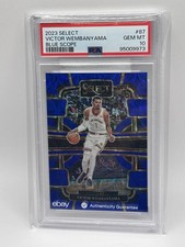 2023 Select Blue Scope # 87 Victor Wembanyama Rookie PSA 10