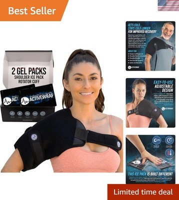 Shoulder Ice Pack Wrap Replacement Reusable Gel Packs for Cold Therapy