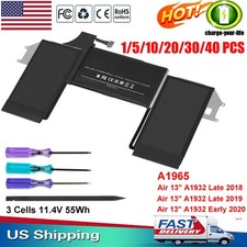 LOT A1965 Battery for Apple Macbook Air 13" 2018-2021 A1932 A2179 EMC 3184 3303