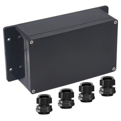 Junction Box IP65 Waterproof ABS Plastic Electrical Project Case Power Juncti...