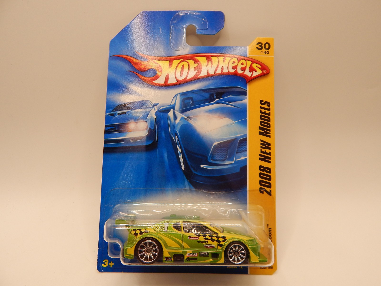 2007 Hot Wheels Green Amazoom 2008 New Models 30 of 40 30/196
