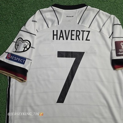 Adidas Germany DFB Kai Havertz #7 2020/21 Home Jersey XL WC 2022 Adidas Germany DFB Kai Havertz #7 2020/21 Home Jersey XL WC 2022