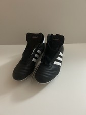 Adidas Copa Mundial Soccer Cleats Men  s 10.5 Black Leather Made in Germany 01511