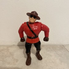 Vintage Titan Sports WWF WWE Hasbro Series 5 The Mountie (working action )