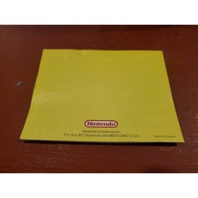 Vintage Barker Bill's Trick Shooting Nintendo (NES) Instruction Booklet Manual