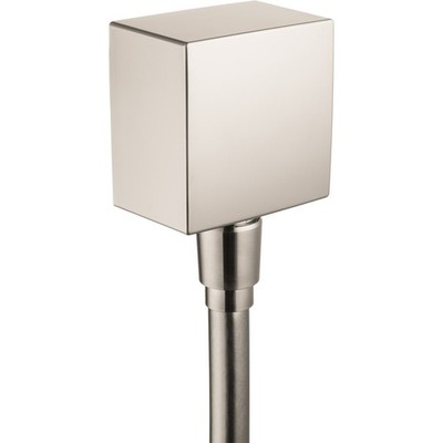 HANSGROHE 26455821 Supply Elbow 1/2'' BRUSHED NICKEL Wall Outlet Connection
