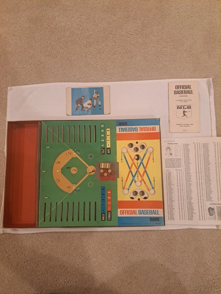 1969 Milton Bradley Baseball  Game/ Set Of 320 HOF And Star Player Cards - Image 3 of 4