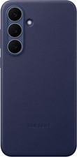 Genuine / Official Samsung Galaxy S25 FE Kindsuit Faux Leather Case - Dark Blue