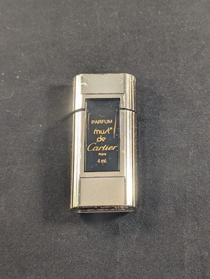 Vintage Must De Cartier Paris Pure Parfum  Mini .13 Oz