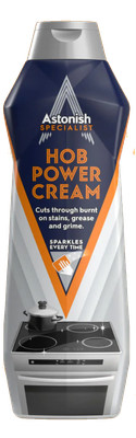 Astonish Specialist Hob Power Cream Cleaner, Vegan - Zesty Lemon