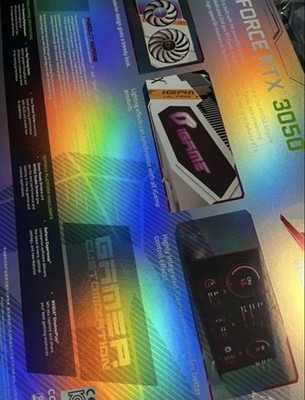 Y*様 COLORFUL iGAME RTX3050 Ultra W OC 8G Colorful iGame RTX 3050 Ultra W OC 8G-V 8GB GDDR6 Triple Fan GPU