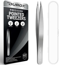 DUROX Ingrown Hair Tweezers-Pointed Tweezers for Ingrown Hair  Splinter Remo...