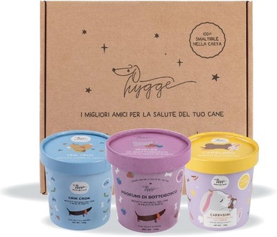 Delicious Box: Natürliche Hundekekse Set 3 Packungen (Kürbis, Karrubine, Crick C