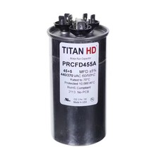 *2 PACK* TITAN HD PRCFD455A 45-5 MFD 440-370V Round Run Capacitor
