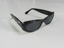 Vintage NOS Gianni Versace Black Half Medusa Sunglasses MOD 248/H COL 852 ITALY