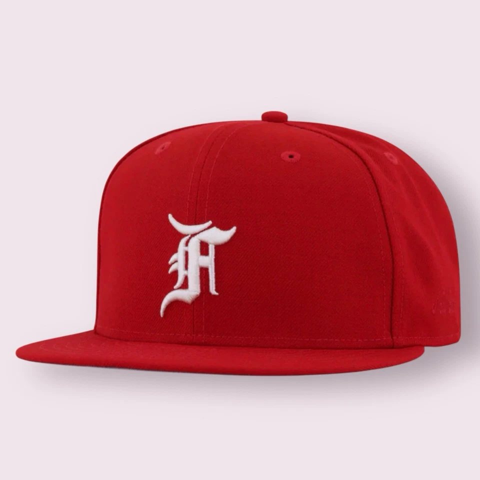 Fear of God x Cincinnati Reds Hat Scarlet Red 59FIFTY Fitted Cap DEADSTOCK - Image 3 of 4