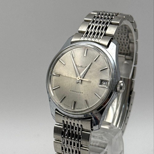 Citizen Parawater Hand Wind Watch Case 36mm Diver Vintage Timepiece