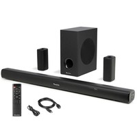 Audizio SB100 5.1 Cinema Surround Sound Speaker System with Soundbar & Subwoofer
