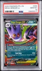 2025 POKEMON PFL EN-PHANTASMAL FLAMES #056 MEGA GENGAR EX PSA 10