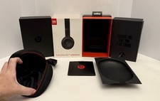 Beats Solo 3 Wireless Black Headphones Box and Case Only  No Headphones.