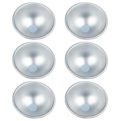 6Pcs Aluminium Kuchen Tin Pan Muffin Backen Pudding Ei Kugel Kuchen Zinn