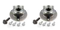 Optimal 2X Radnabe Radlagersatz Hinterachse FüR Smart Cabrio Fortwo 450 452