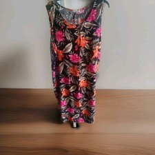 Ladies Notations Brand Colorful Floral Maxi S...