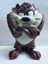 Tazmanian Devil - 1999 Looney Tunes Warner Bros Store Resin Statue Vintage 18 