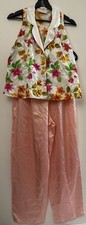 Vintage Victoria s Secret Gold Label Satin Vest Sets Size M
