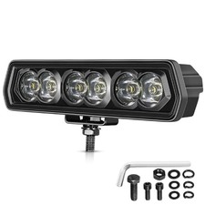 30W CREE LED 6 Inch Spot LED Light Bar Waterproof Light Pods 1  6" spot pod