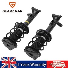 2x Front Shock Struts w/Electric Sensor For Mercedes Benz C-Class Coupe C204