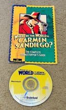 MAC Game - Where in the World is Carmen Sandiego CD-ROM Computer Game Macintosh
