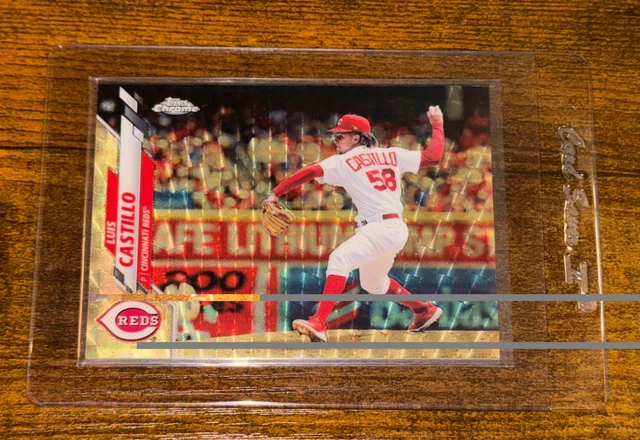 2020 Topps Chrome #16 Luis Castillo Superfractor 1/1 Cincinatti Reds