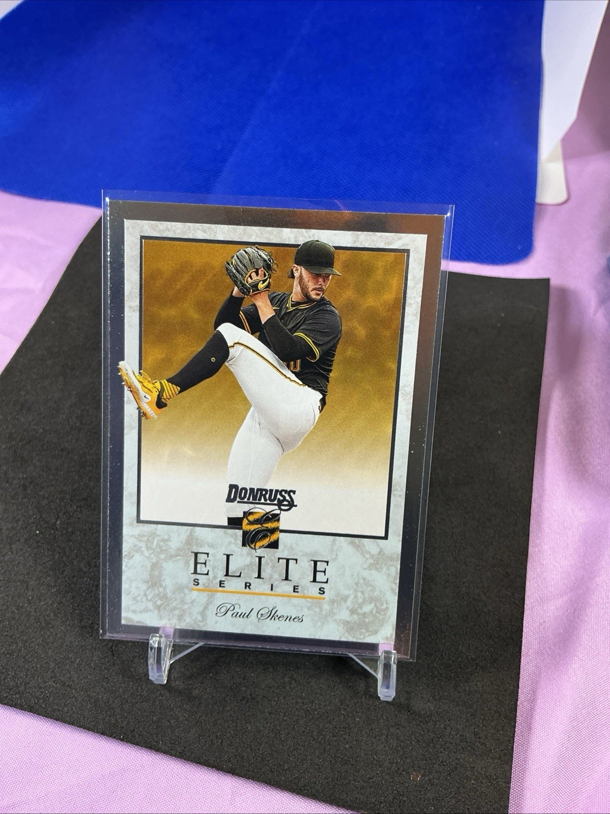 2026 Panini Donruss Baseball Paul Skenes Donruss Elite Series #8 Pirates H02