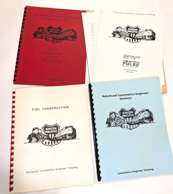 #ad #ad Union Pacific Railroad Training Manual Advanced Locomotive Engineer VTG 80s $39.99