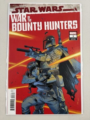Star Wars War of the Bounty Hunters #3 Marvel Comics 2021 Shalvey 1:50 Variant