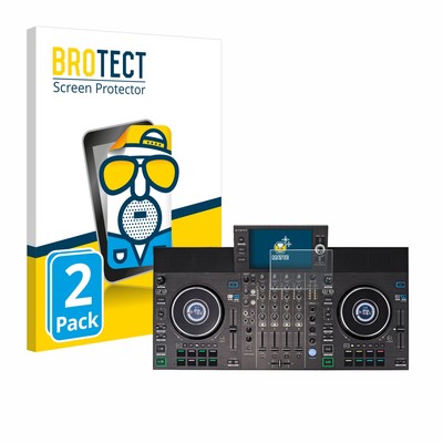 2x Schutzfolie Entspiegelt für Denon DJ SC LIVE 4 Matt Antireflektierend