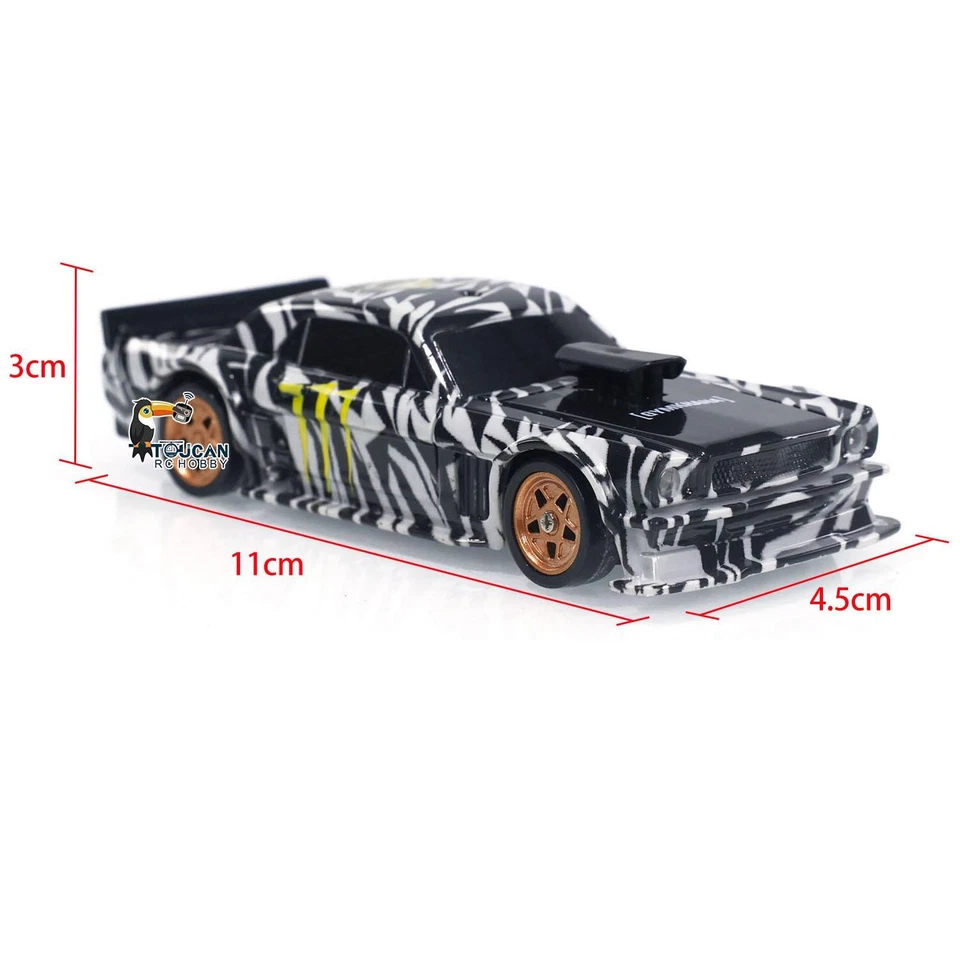 1/43 Remote Control Ready to Run 4WD RC Mini Drift Racing Car 15KM/H With GYRO - Image 4 of 4