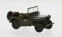Jeep Willys Mb, Oliv, 1943, 1:43