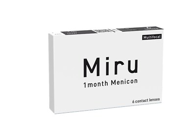 Miru 1 month Multifocal 6er Box Monatslinsen Kontaktlinsen Menicon