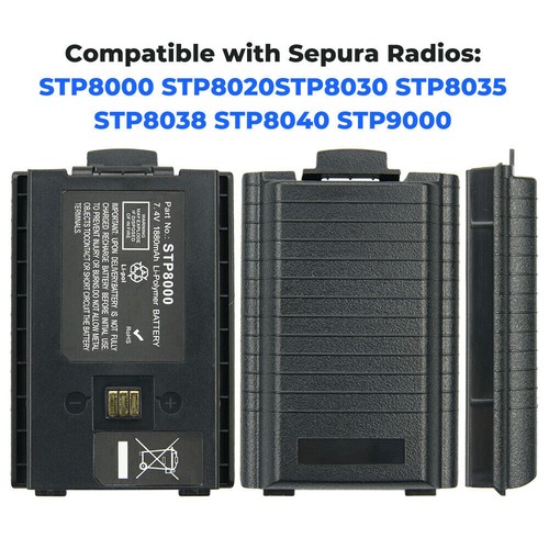 7.4 1880mAh Sepura STP8000 Battery for Sepura STP8000 STP8020 STP8030 STP9000 - Picture 14 of 17