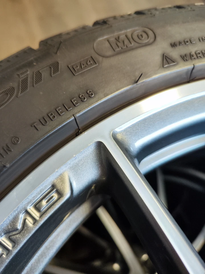 4 Winterräder 265 40 - 295 35R19 Mercedes E Klasse W213 AMG 19" Alufelgen - Bild 4 von 4